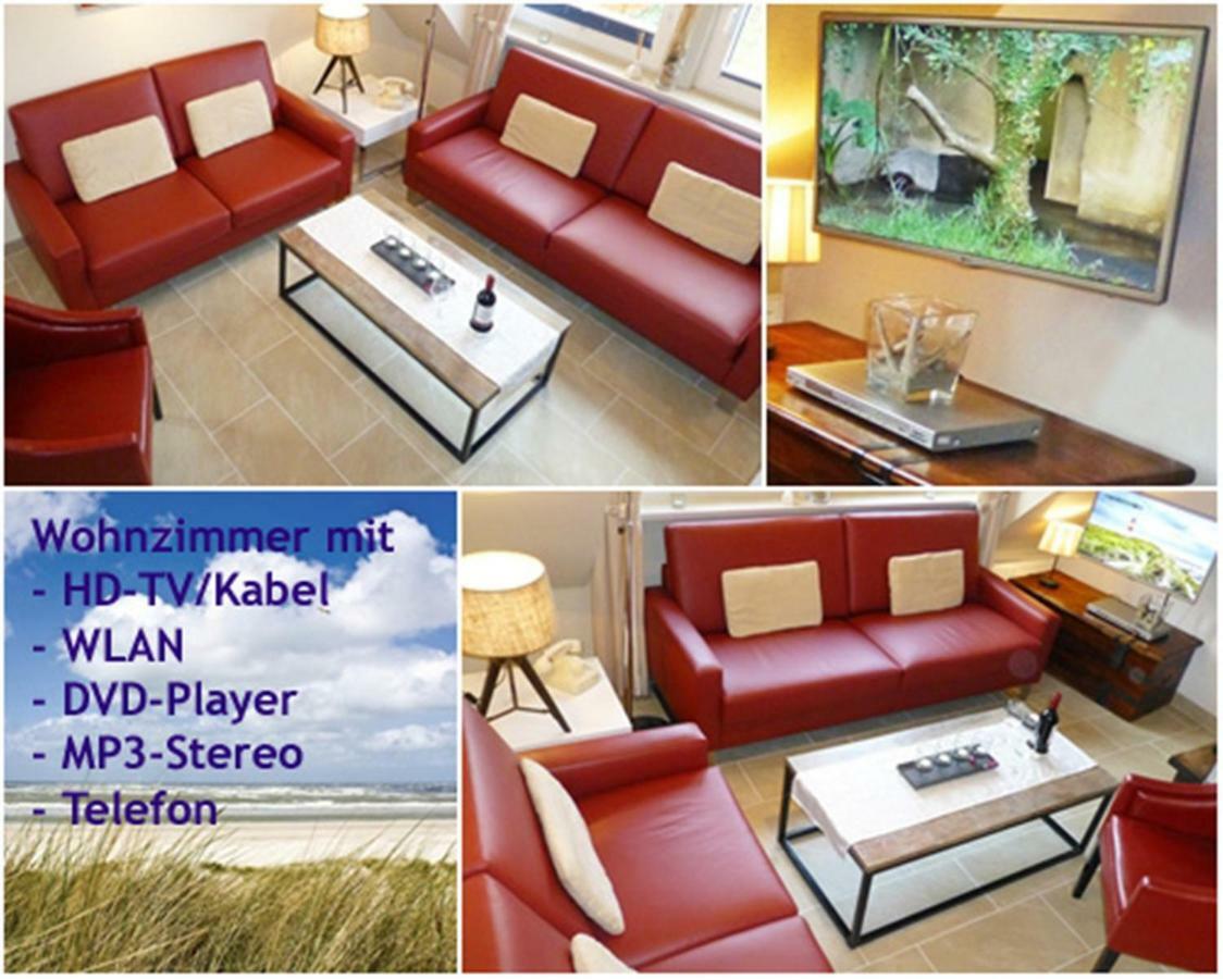Sylter Deichwiesen - 2-5 Personen / 3 Schlafzimmer / Terrasse Apartment *